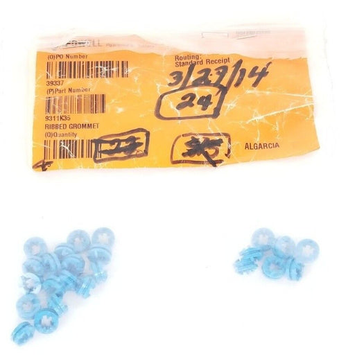 LOT OF 24 NEW POWELL 9311K35 RIBED GROMMETS 39337
