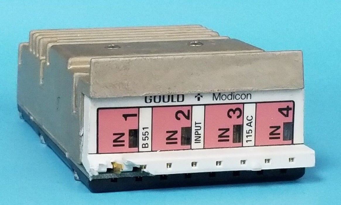 GOULD MODICON AS-B551-000 INPUT MODULE 115VAC B551