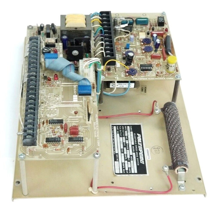 POLYSPEDE ESC-101 ADJ. SPEED DRIVE SYSTEM E1530-032, E1507-012, E1534-01