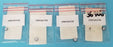 LOT OF 4 NEW GILSON 250510153E SEAL INJECTION PORTS 1.3MM, 250510153