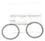 LOT OF 2 NEW SPX PROCESS EQUIPMENT N50338 O-RING 338 NITRILE