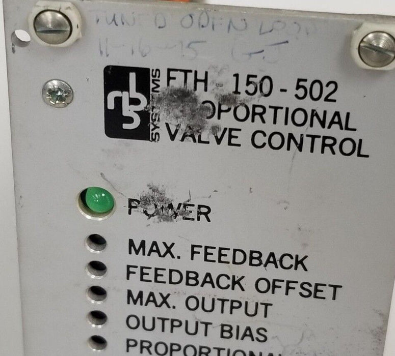 FLOTRONICS SYSTEMS FTH-150-502 VALVE CONTROL BOARD BVD-4 W/O HEAT SINK