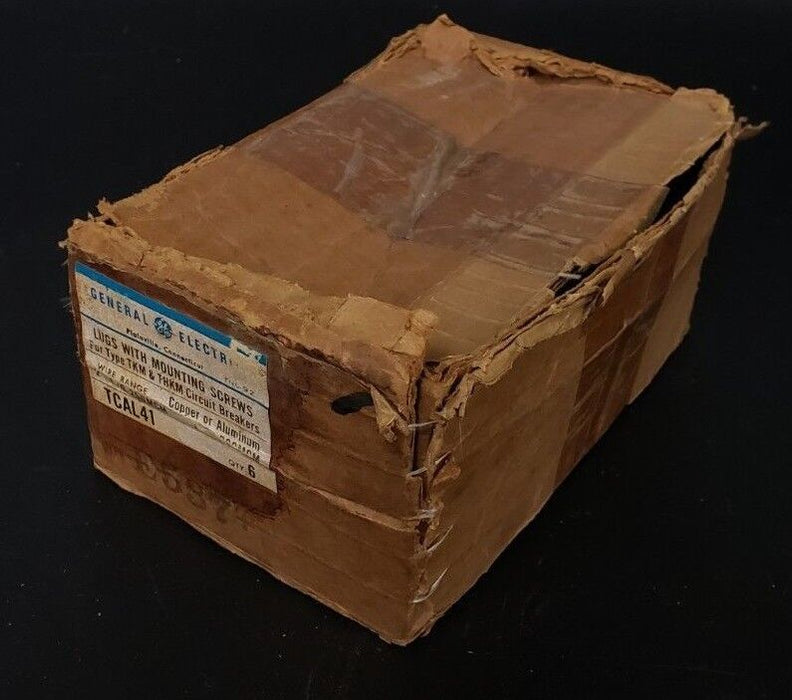 LOT OF 4 GENERAL ELECTRIC TCAL41 LUGS WITH MOUNTING SCREWS