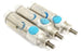 LOT OF 3 NEW AMERICAN 875DNS-0.50-32 AIR CYLINDERS 7/8'' BORE 1/2'' STROKE