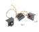 LOT OF 3 HINODE ELECTRIC H-A100R3 CURRENT METERS 4V@100A HA100R3