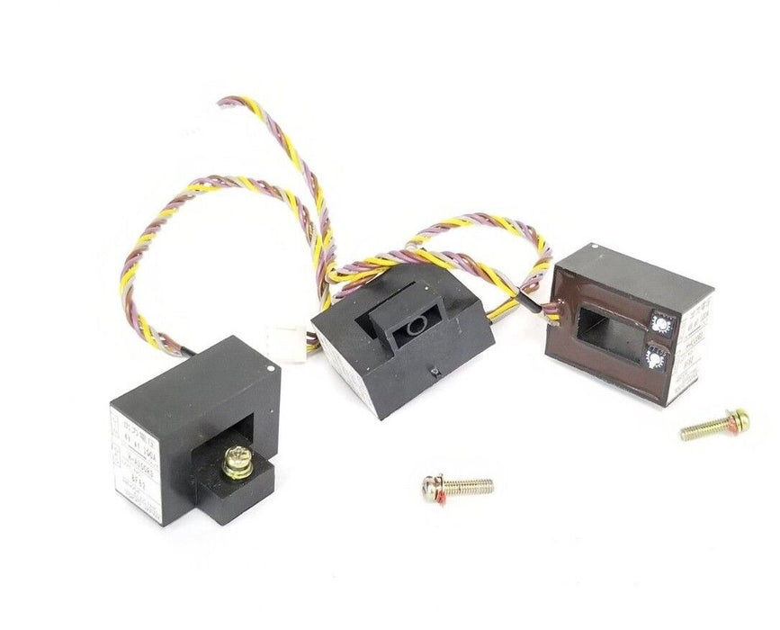 LOT OF 3 HINODE ELECTRIC H-A100R3 CURRENT METERS 4V@100A HA100R3
