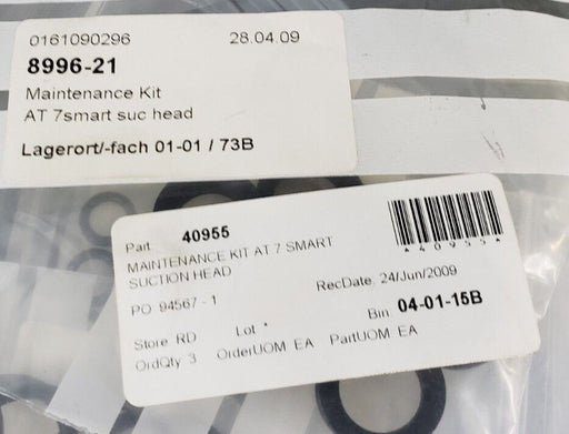 NEW SOTAX 8996-21 MAINTENANCE KIT FOR AT-7 SMART SUCTION HEAD 0161090296 899621