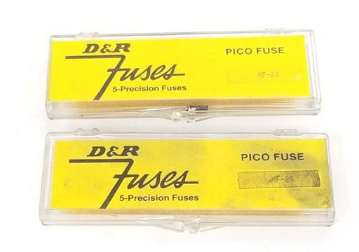LOT OF 9 NEW D&R MF-2A PICO FUSES MF2A