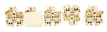 LOT OF 5 WEIDMULLER SAK-10, 800V TERMINAL BLOCKS SAK10