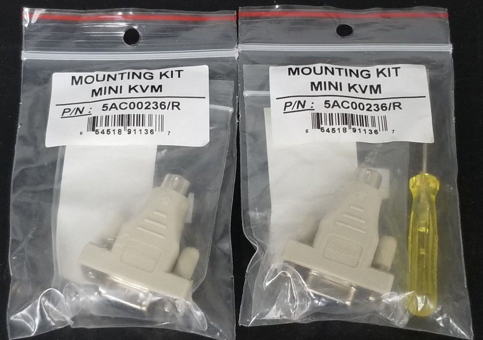 LOT OF 2 NEW GENERIC 5AC00236/R MINI KVM RS232 DOWNLOAD ADAPTOR 5CB00538