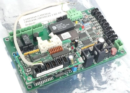ICBT L100204A CPUCAVR BOARD W/ L400301A INTERCAV BOARD 211337 209496