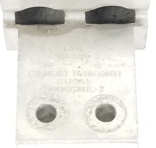 CMC PV4-500-2 SIEMENS TA4NG500HMK, CU9AL, 500KCMIL-2 LUG