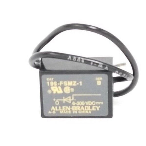 NEW ALLEN BRADLEY 199-FSMZ-1 SURGE SUPPRESSOR DIODE SER. B, 6-300VDC