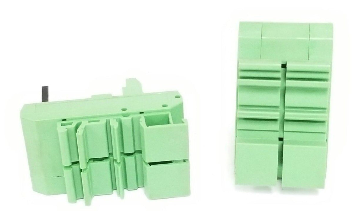 LOT OF 2 PHOENIX CONTACT TYPE: UMK MODULE HOUSINGS W/ 7001037 BOARDS