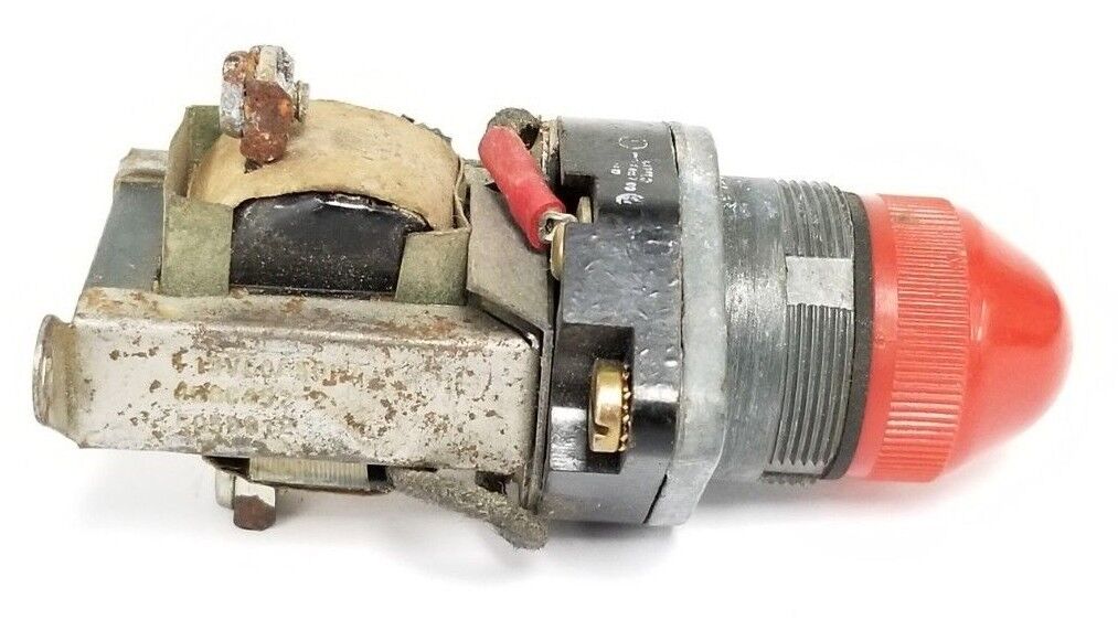 GENERAL ELECTRIC CR2940UE-212A2 INDICATOR LIGHT RED 110V 50/60CY CR2940UE212A2