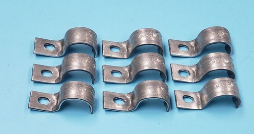 LOT OF 9 APPLETON 3/4" STEEL PIPE CLAMPS