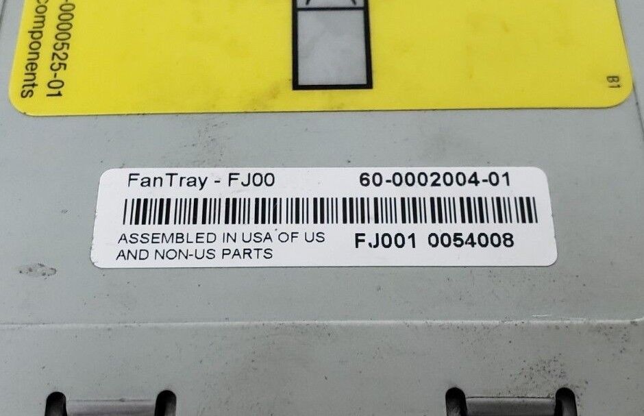 BROCADE FJ00 FAN TRAY 60-0002004-01, FJ001 0054008, FANTRAY-FJ00