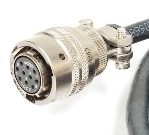 NEW AMPHENOL PT06F-12-10S PLUG CONNECTOR W/ ALPHA WIRE 25110 XTRA GUARD CABLE