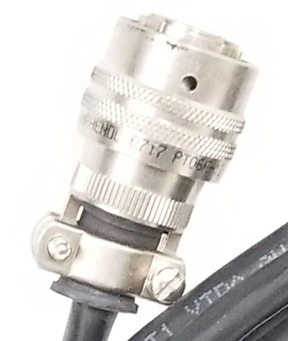 NEW AMPHENOL PT06F-12-10S PLUG CONNECTOR W/ ALPHA WIRE 25110 XTRA GUARD CABLE