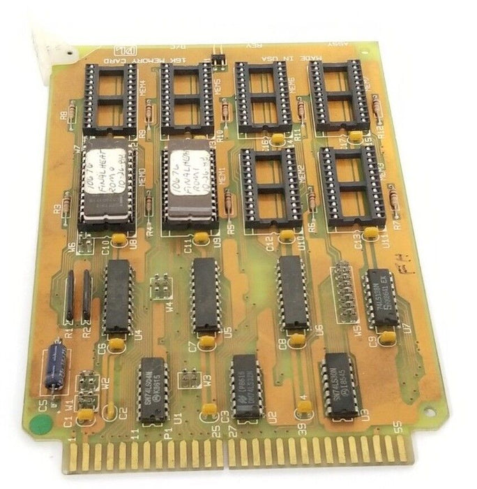 GD CALIFORNIA INC PROLOG 7702A MEMORY CARD 16K (W/ 2 INTEGRATED CIRCUITS)