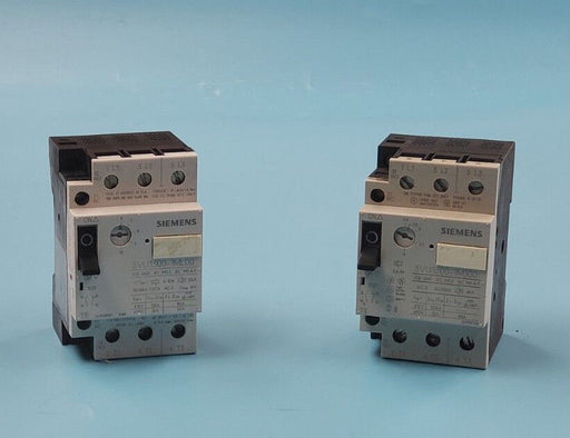 LOT OF 2 SIEMENS 3VU1300-1ML00 STARTER MOTOR PROTECTORS 6-10AMP, 3VU13001ML00