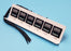 SUNX OPERATION PANEL W/ (6) DP2-20 DIGITAL PRESSURE SENSORS, 12-24VDC, DP220