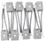 LOT OF 8 NEW SOUTHLAND CARBON 23821-E3 CARBON BRUSHES 100-250-23821