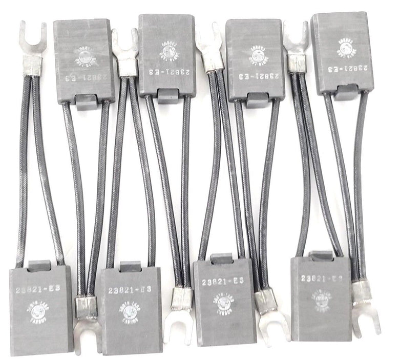 LOT OF 8 NEW SOUTHLAND CARBON 23821-E3 CARBON BRUSHES 100-250-23821