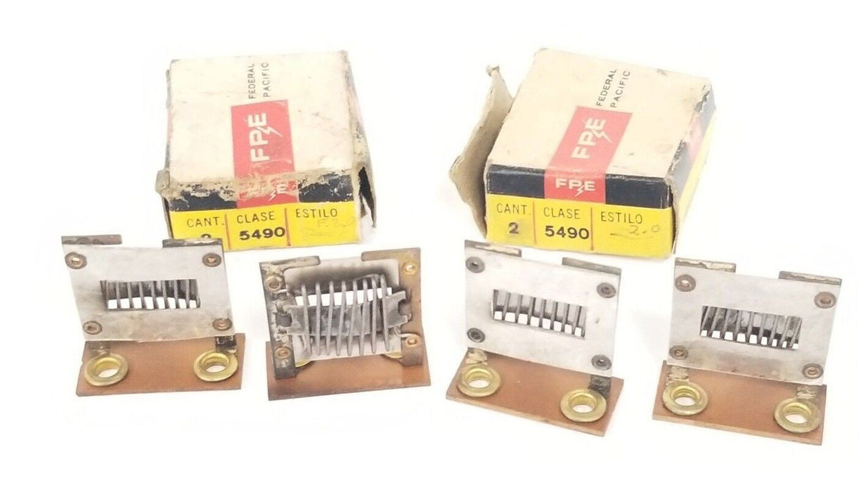 LOT OF 4 FEDERAL PACIFIC 5490 HEATER ELEMENTS