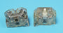 LOT OF 2 SQUARE D CONTACT BLOCKS 9001 KA-3 & 9001 KA-1 SER. H