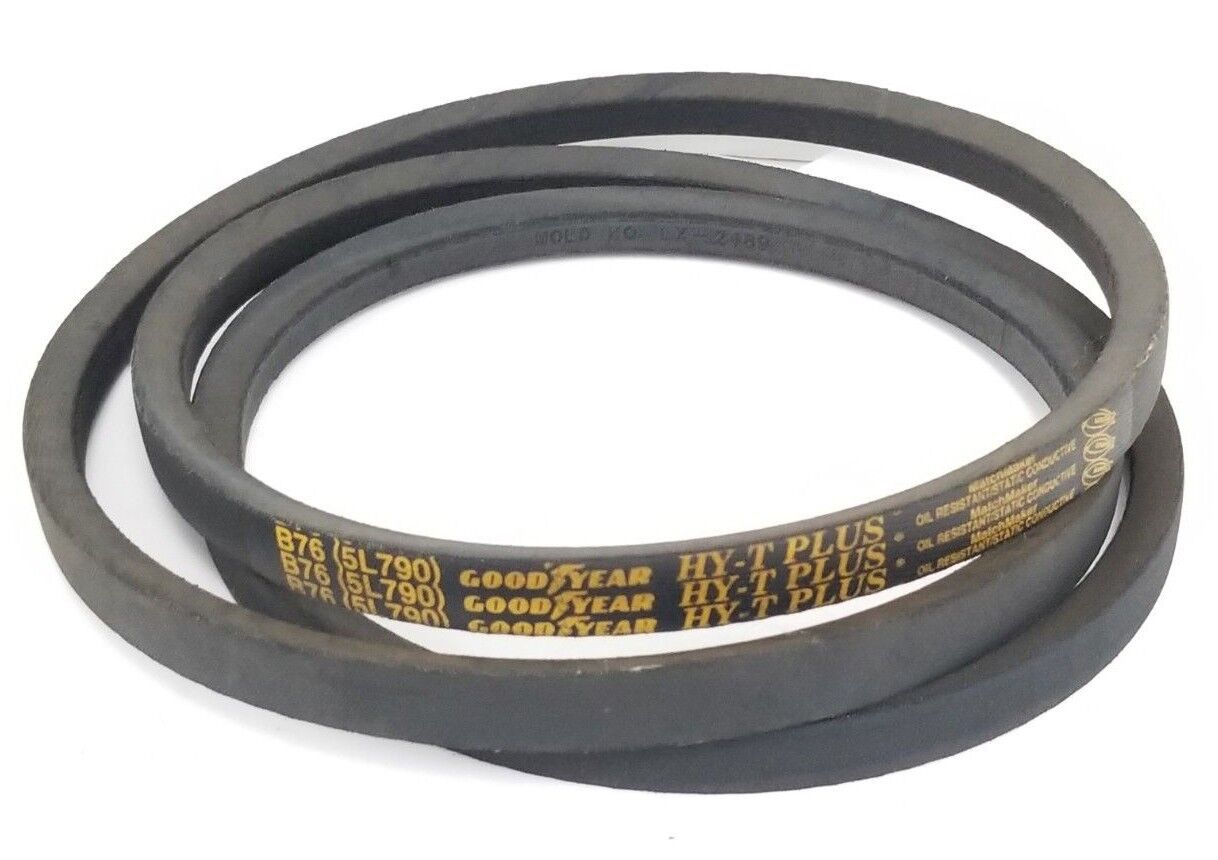 NEW GOODYEAR B76 HY-T PLUS 5L790 V-BELTS 21/32'' WIDTH 79'' LENGTH