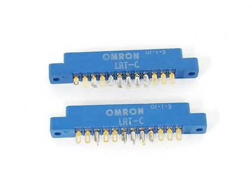 LOT OF 2 OMRON LRT-C TERMINAL CONNECTORS 01-1-3