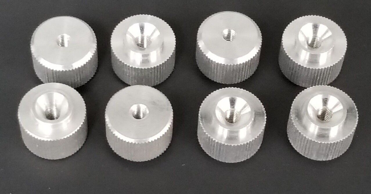 LOT OF 8 NEW ZEBRA PRINTER THUMB NUTS