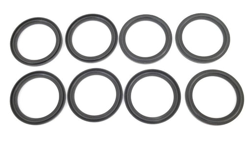 LOT OF 8 PURESERVE SYSTEMS A3 P/N: 0-40MPF-SFY FLANGED CLAMP GASKETS 2-1/2'' VIT
