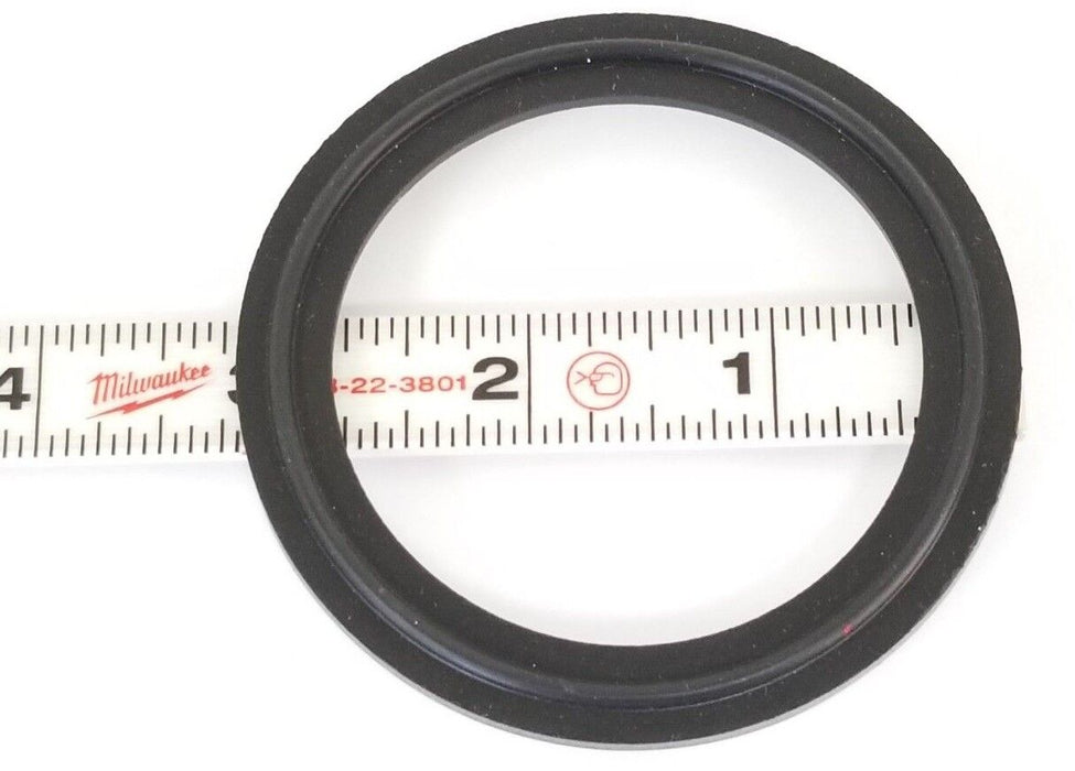 LOT OF 8 PURESERVE SYSTEMS A3 P/N: 0-40MPF-SFY FLANGED CLAMP GASKETS 2-1/2'' VIT