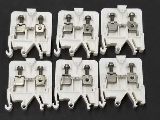 LOT OF 6 NEW WEIDMULLER OSC-10 TERMINAL BLOCKS 7914840000, 600V, 10MM^2, OSC10