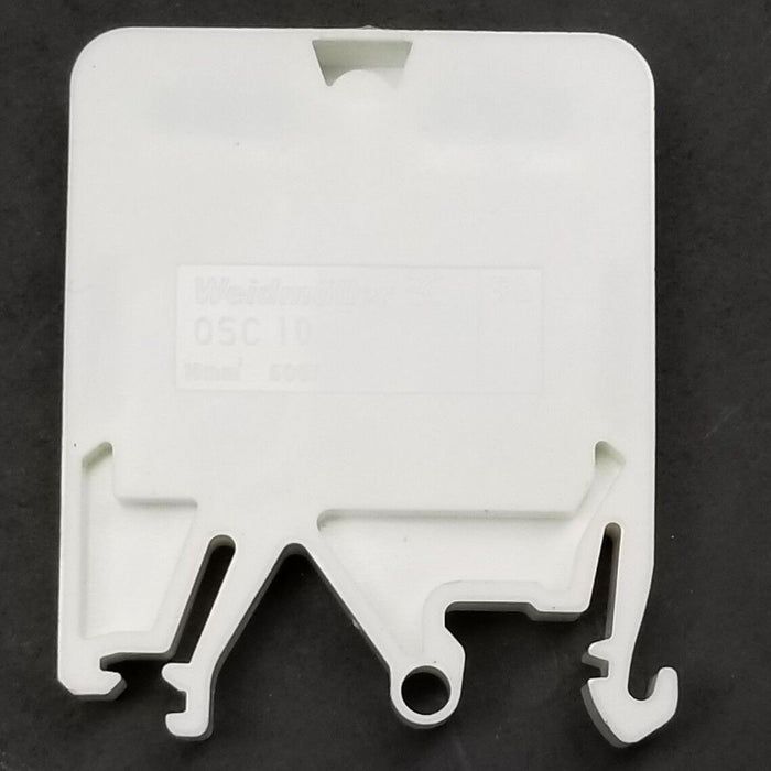 LOT OF 6 NEW WEIDMULLER OSC-10 TERMINAL BLOCKS 7914840000, 600V, 10MM^2, OSC10