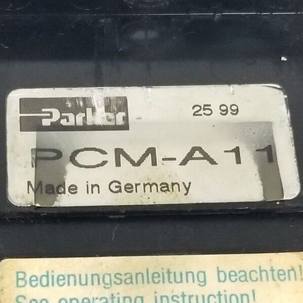 PARKER PCM-A11 TIMER W/MANUAL RESET 1SEC-27HR PCMA11