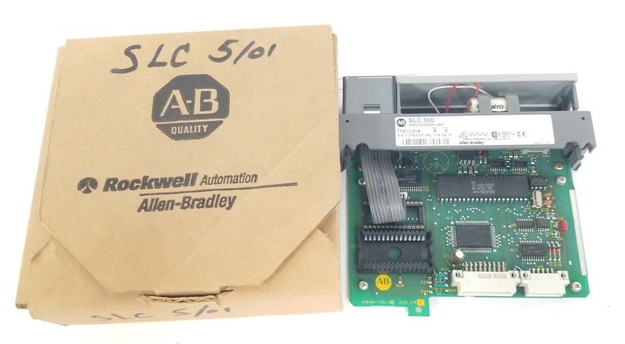 ALLEN BRADLEY 1747-L514 PROCESSOR UNIT 1747L514, SER. B FRN: 6