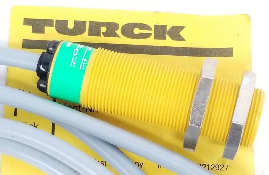 NEW TURCK NI8-S18-AD4X PLASTIC BARREL WITH CABLE IDENT. NO. 44562