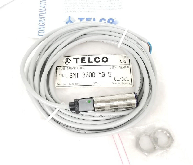 NEW TELCO SMT-8600-MG-5 LIGHT TRANSMITTER SMT8600MG5, P/N: 0472103001