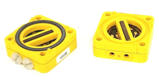 LOT OF 2 BANNER RLM8 MAXI-BEAM: LOGIC MODULES 15 SEC. MAX