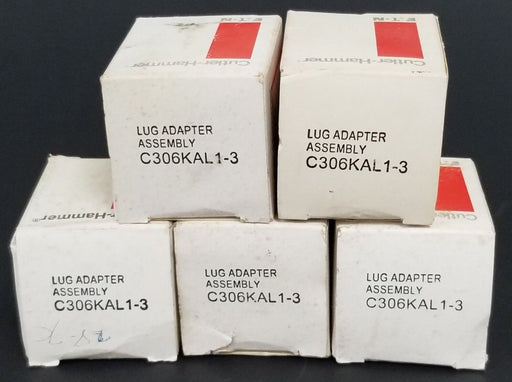 LOT OF 15 NEW EATON CUTLER-HAMMER C306KAL1-3 LUG ADAPTER ASSEMBLIES