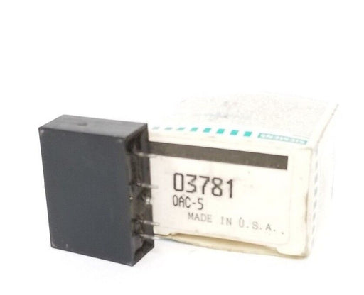 OPTO 22 / SIEMENS OAC-5 I/O MODULE 03781 (IN BOX)