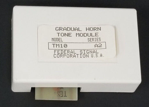 NEW FEDERAL SIGNAL TM10 GRADUAL HORN TONE MODULE SER. A2