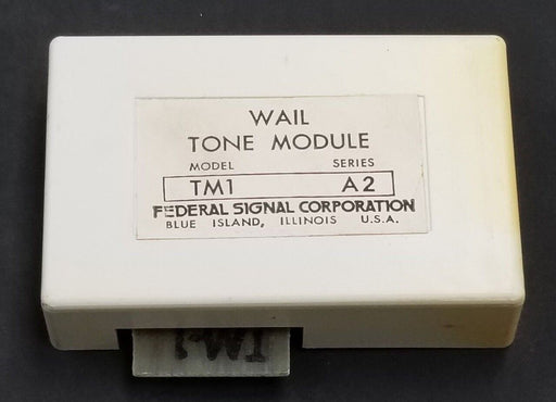 FEDERAL SIGNAL TM1 WAIL TONE MODULE SER. A2