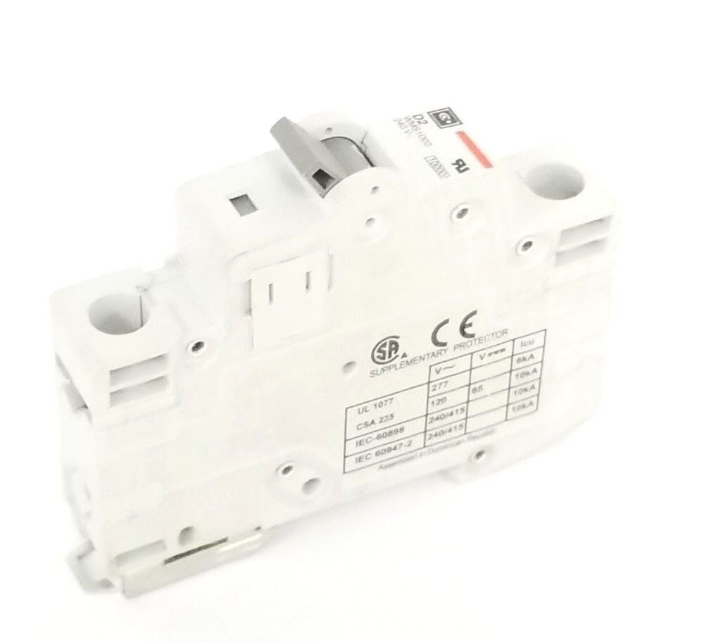 CUTLER HAMMER WMS1D02 CIRCUIT BREAKER 240V, 2A, 1P, D2