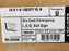 NIB LITHONIA LIGHTING LE S 1 G 120277 EL N DIE CAST EMERGENCY L.E.D. EXIT SIGN