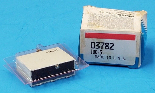 NIB POTTER & BRUMFIELD IDC-5 INPUT MODULE 03782, 10-36VDC