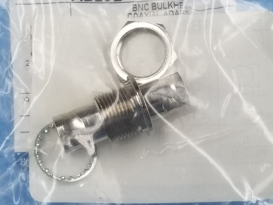 LOT OF 3 NIB THOMAS & BETTS AB2JB BNC BULKHEAD COAXIAL ADAPTERS